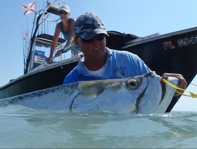 Captiva Fishing, Tarpon & Jimmy, 4-22-15, Sanibel Fishing & Captiva Fishing & Fort Myers Fishing Charters & Guide Service.