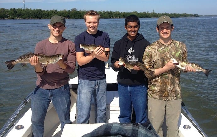 Sea Trout, Grass Flats, 10-27-13, Sanibel & Captiva Islands & Fort Myers Charters & Fishing Guide Service.