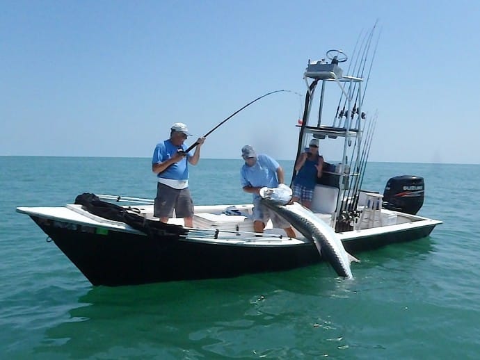 Tarpon, Captiva, 3-22-14 ~ Sanibel & Captiva Islands & Fort Myers Charters & Fishing Guide Service.