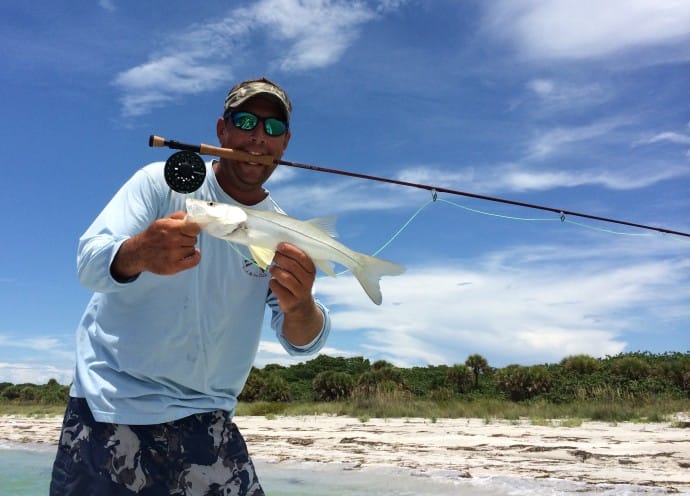 Snook, Captiva Fishing, Fly Fishing, Sanibel & Captiva Islands & Fort Myers Charters & Fishing Guide Service, Wednesday October 11, 2017, [File Photo: 8-29-14].