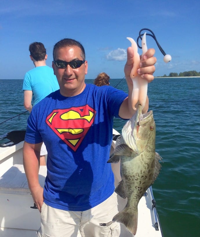Captiva Fishing, Grouper, 4-15-15, Sanibel Fishing & Captiva Fishing & Fort Myers Fishing Charters & Guide Service.