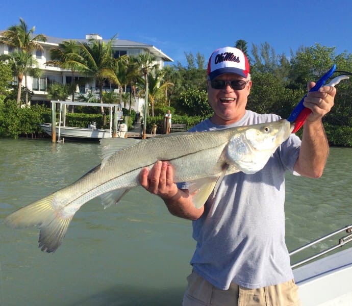Captiva Fishing, Big Snook, Wednesday, 5-27-15, Sanibel Fishing & Captiva Fishing & Fort Myers Fishing Charters & Guide Service.
