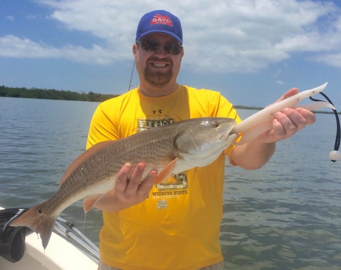 Captiva Fishing, Redfish, Monday, 5-18-15, Sanibel Fishing & Captiva Fishing & Fort Myers Fishing Charters & Guide Service.