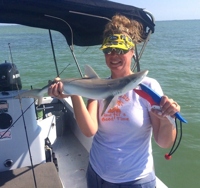 Captiva Fishing, Blacknose Shark, Wednesday, 5-20-15, Sanibel Fishing & Captiva Fishing & Fort Myers Fishing Charters & Guide Service.