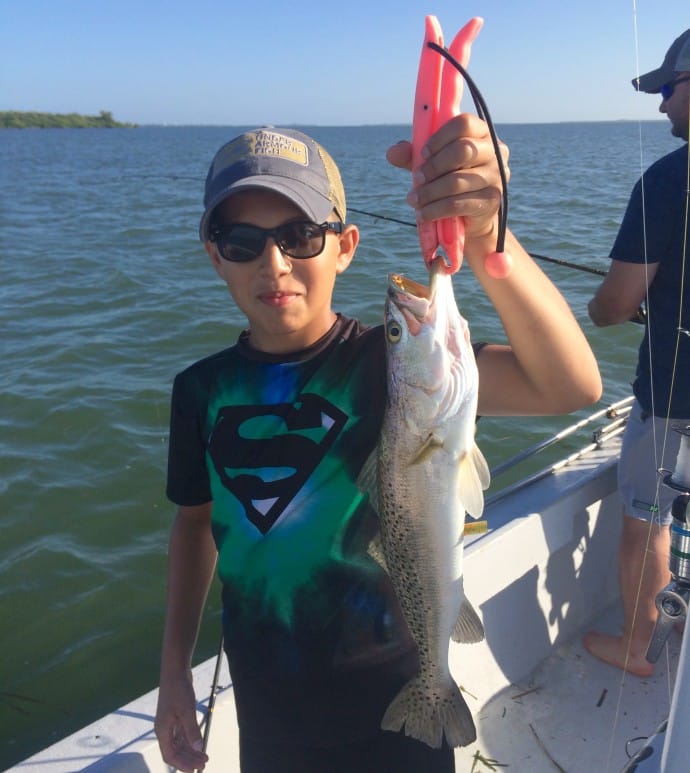 Sanibel Fishing & Captiva Fishing, Sea Trout, Captiva Grass Flats, Friday, 6-19-15, Sanibel Fishing & Captiva Fishing & Fort Myers Fishing Charters & Guide Service.