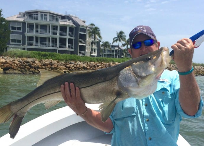 Sanibel Fishing & Captiva Fishing, Big Snook 2, Redfish Pass, South Seas Resort, Friday, 6-12-15, Sanibel Fishing & Captiva Fishing & Fort Myers Fishing Charters & Guide Service.