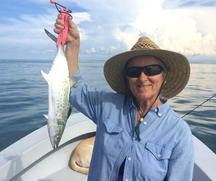 Sanibel Fishing & Captiva Fishing, Spanish Mackerel, Nancy, Redfish Pass, Sunday, 6-7-15, Sanibel Fishing & Captiva Fishing & Fort Myers Fishing Charters & Guide Service.