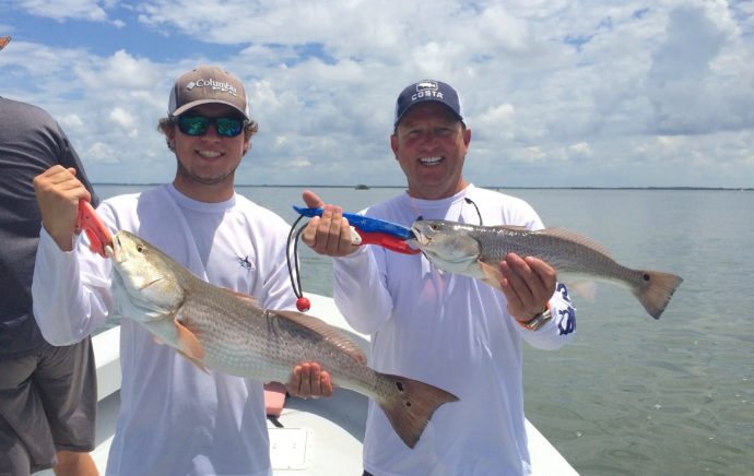 Two Redfish 2, Sanibel Fishing & Captiva Fishing, Tuesday, 8-12-15 ~ #Sanibel #Captiva.