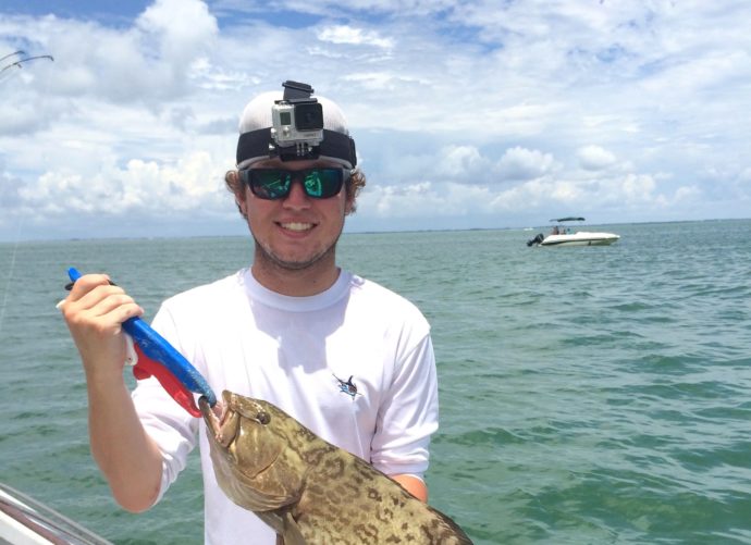 Grouper 2, Sanibel Fishing & Captiva Fishing, Monday, 8-17-15 ~ #Sanibel #Captiva.