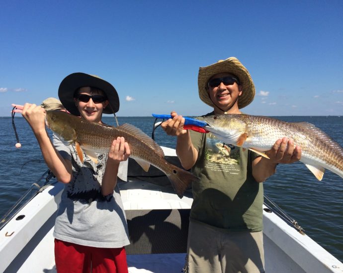 Two Redfish, Sanibel Fishing & Captiva Fishing, Wednesday, 10-14-15 ~ #Sanibel #Captiva.