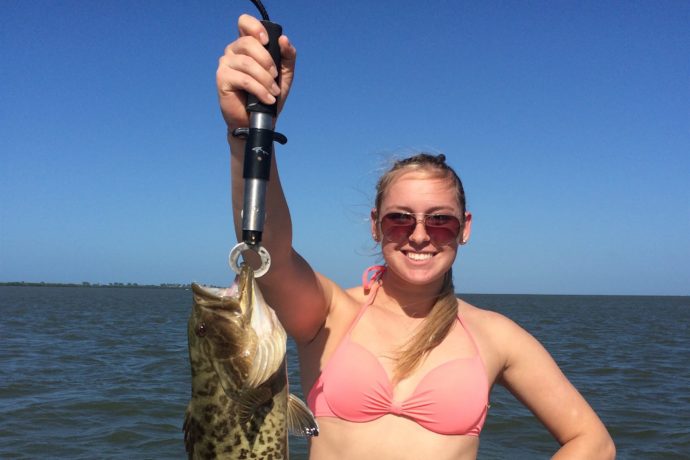 Grouper, Sanibel Fishing & Captiva Fishing, Thanksgiving, 11-26-15 ~ #Sanibel #Captiva.