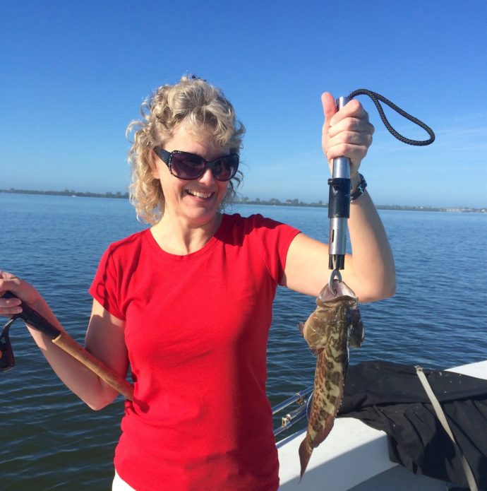 Grouper, Sanibel Fishing & Captiva Fishing, Saturday, 1-16-16 ~ #Sanibel #Captiva.