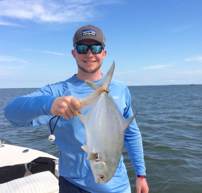 Pompano Fishing, Catch & Release, Sanibel Fishing & Captiva Fishing, Sanibel Island, Saturday, July 22, 2017.