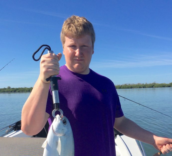 Pompano, Sanibel Fishing & Captiva Fishing, Monday, 1-18-16 ~ #Sanibel #Captiva.