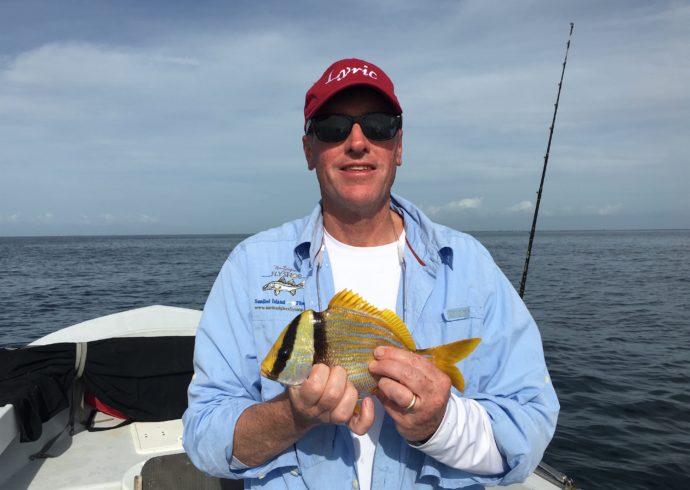 Porgy, Catch & Release, Sanibel Fishing & Captiva Fishing, Saturday, 1-9-16 ~ #Sanibel #Captiva.