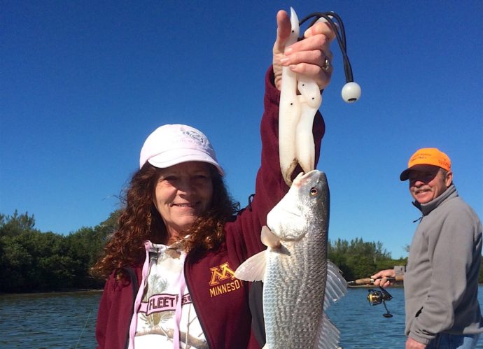 Redfish, Sanibel Fishing & Captiva Fishing, Monday, 1-25-16 ~ #Sanibel #Captiva.