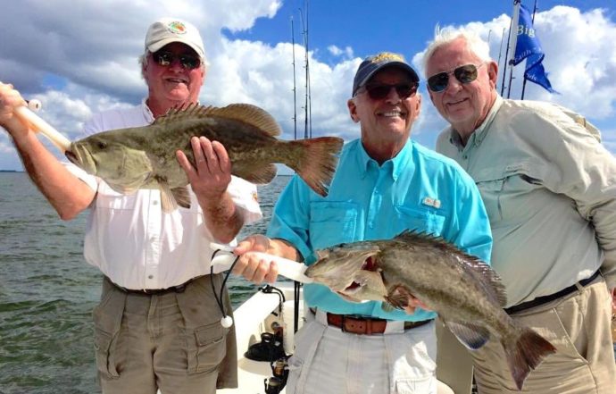 Gag Grouper, Offshore, Sanibel Fishing & Captiva Fishing, Friday, 2-12-16 ~ #Sanibel #Captiva.