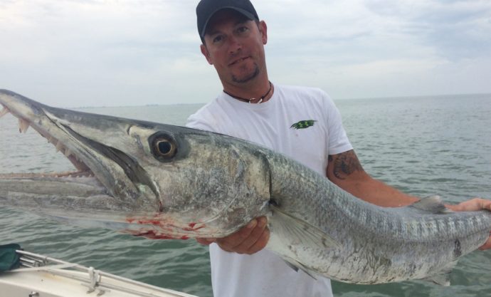 Barracuda, Captain Jim Burnsed's Boat, Sanibel Fishing & Captiva Fishing, Wednesday, March 30, 2016 ~ #Sanibel #Captiva.
