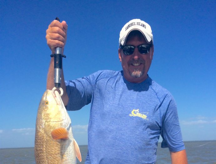 Redfish, Catch & Release, Sanibel Fishing & Captiva Fishing, Friday, March 11, 2016 ~ #Sanibel #Captiva.