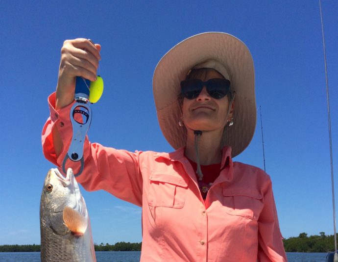 Redfish, Oyster Bars, Sanibel Fishing & Captiva Fishing, Wednesday, April 27, 2016.