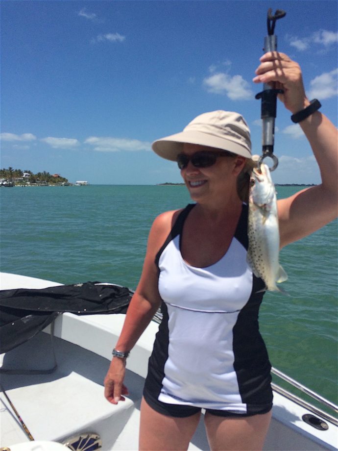 Sea Trout, Sanibel Fishing & Captiva Fishing, Tuesday, April 12, 2016 ~ #Sanibel #Captiva.