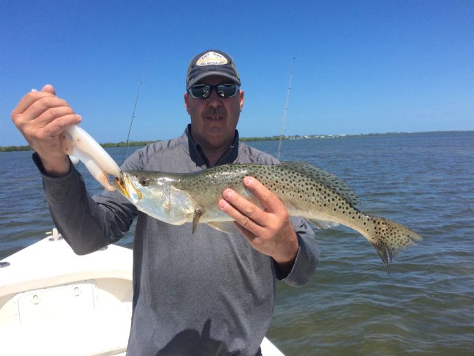 Sea Trout, Grass Flats, Sanibel Fishing & Captiva Fishing, Thursday, April 28, 2016.
