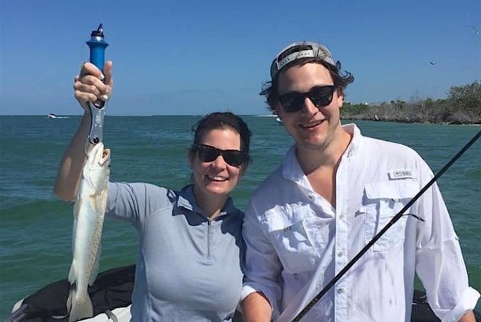 Sea Trout, Grass Flats, Sanibel Fishing & Captiva Fishing, Friday, April 29, 2016.