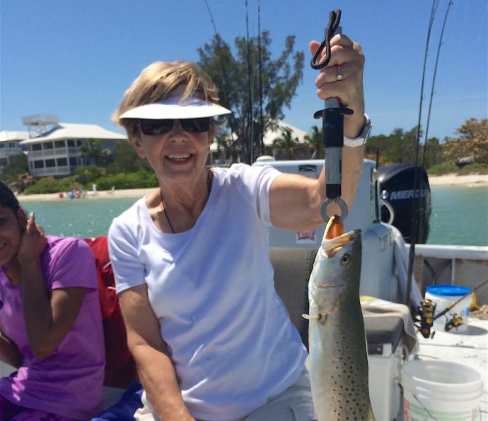 Sea Trout, Sanibel Fishing & Captiva Fishing, Sunday, April 10, 2016 ~ #Sanibel #Captiva.