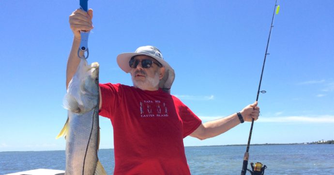 Snook, Catch & Release, Sanibel Fishing & Captiva Fishing, Monday, April 25, 2016.