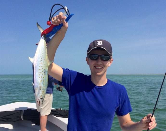 Spanish Mackerel, Sanibel Fishing & Captiva Fishing, Monday, April 18, 2016.