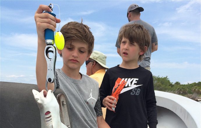 Blacktip Shark, Catch & Release, Sanibel Fishing & Captiva Fishing, Wednesday, May 10, 2016.