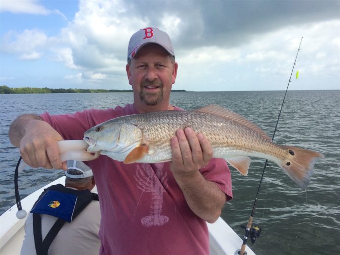 Redfish, Sanibel Fishing & Captiva Fishing, Monday, May 2, 2016.