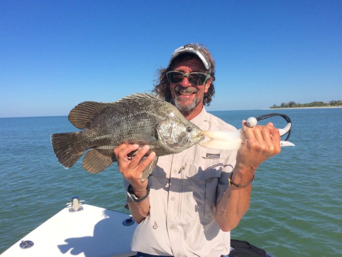 Tripletail, Patrick, Sanibel Fishing & Captiva Fishing, Monday, November 7, 2017, [File Photo - Wednesday, May 25, 2016].