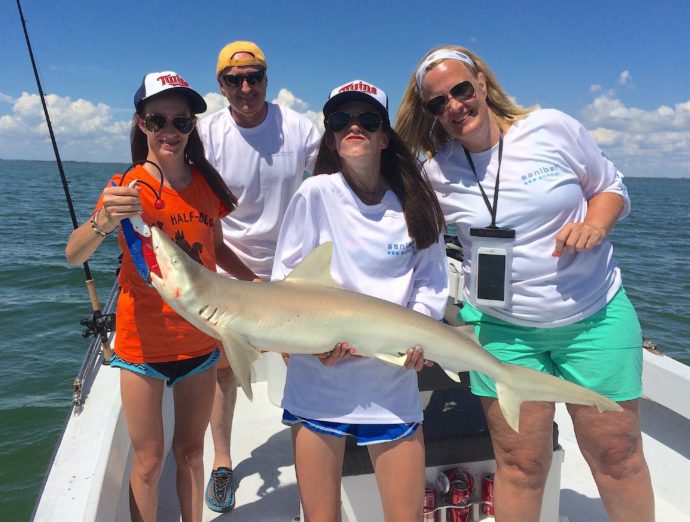Blacknose Shark, Sanibel Fishing & Captiva Fishing, Friday, June 3, 2016.