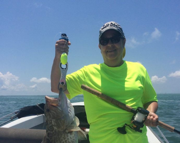 Grouper, Sanibel Fishing & Captiva Fishing, Monday, June 20, 2016.