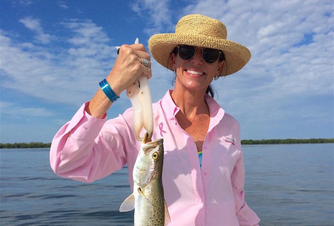Sea Trout, Sanibel Fishing & Captiva Fishing, Friday, July 2, 2016.