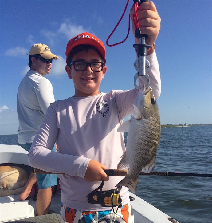 Snapper, Sanibel Fishing & Captiva Fishing, Wednesday, July 6, 2016.