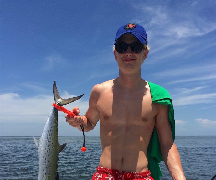 Spanish Mackerel, Sanibel Fishing & Captiva Fishing, Thursday, July 14, 2016.