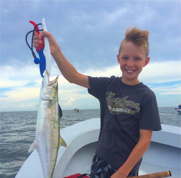 Spanish Mackerel, Sanibel Fishing & Captiva Fishing, Wednesday, July 27, 2016.