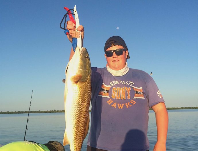 Big Redfish, Sanibel Fishing & Captiva Fishing, Monday, August 22, 2016.