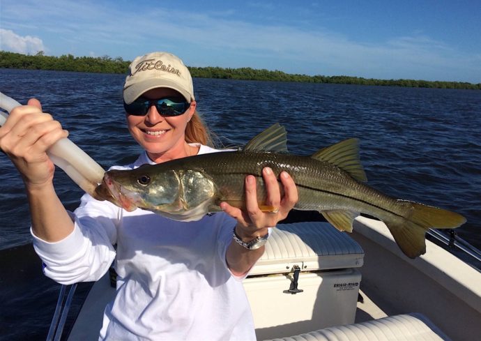 Snook, Sanibel Fishing & Captiva Fishing, Wednesday, August 17, 2016.
