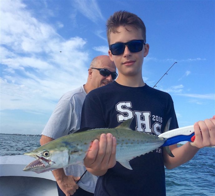 Spanish Mackerel, Catch & Release, Sanibel Fishing & Captiva Fishing, Monday, August 29, 2016.