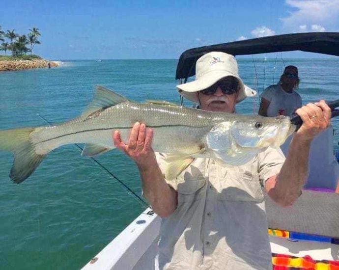 Snook, Redfish Pass, Sanibel Fishing & Captiva Fishing, Sunday, September 18, 2016