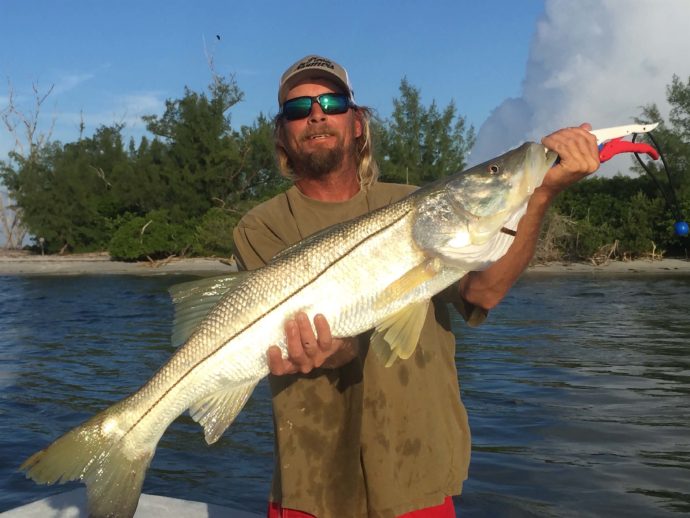 Big Snook, Catch & Release, Sanibel Fishing & Captiva Fishing, Saturday, October 1, 2016.