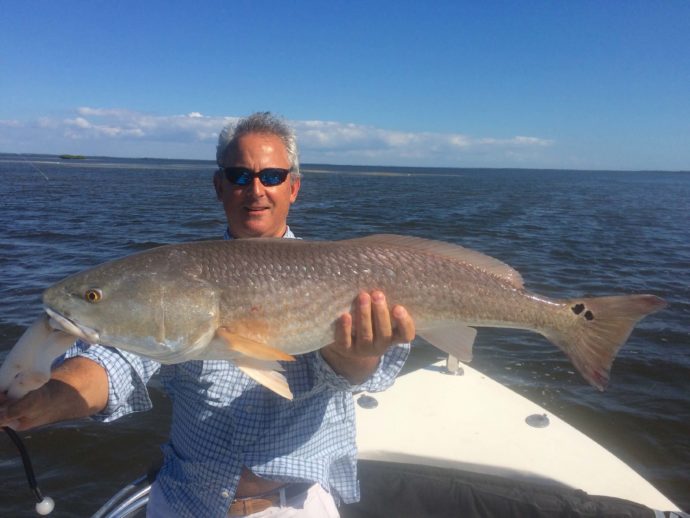 Redfish On The Oyster Bars, Sanibel Fishing & Captiva Fishing, Monday, May 15, 2017.