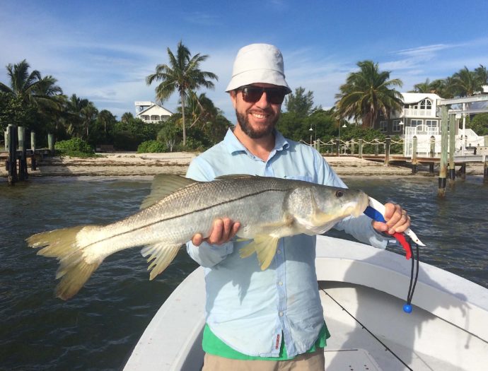 Snook North Captiva, Sanibel Fishing & Captiva Fishing, Tuesday, October 4, 2016.