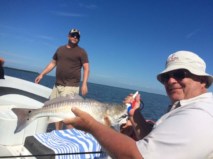 Redfish, Oyster Bars, Sanibel Fishing & Captiva Fishing, Thursday, November 10, 2016.