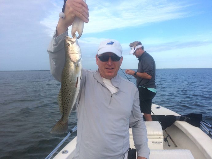 Sea Trout, Sanibel Fishing & Captiva Fishing, Thursday, November 3, 2016.