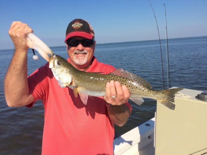 Sea Trout, Sanibel Fishing & Captiva Fishing, Sanibel Island, Sunday, November 20, 2016.