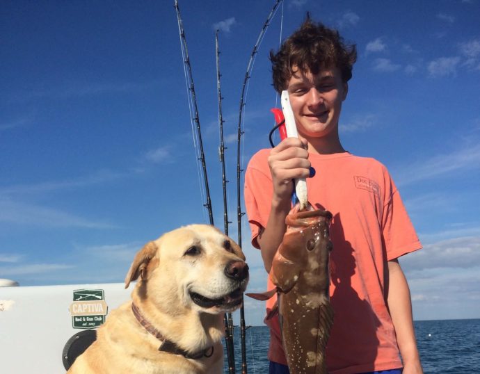 Strawberry Grouper, Sanibel Fishing & Captiva Fishing, Sanibel Island, Wednesday, November 23, 2016.